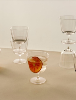 HAY: Curve Set of Two Glasses 11cm