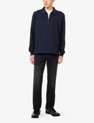 BELSTAFF: Curator Logo Cotton Polo Shirt