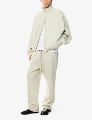 FEAR OF GOD ESSENTIALS: Logo-Embroidered Relaxed-Fit Cotton-Blend Jogging Bottoms