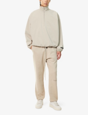 FEAR OF GOD ESSENTIALS: Sporty Half-Zip Woven Jacket