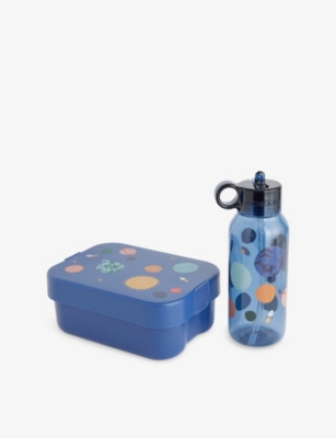 Liewood Universe / Classic Navy Chelsey Lunchbox Set In Blue