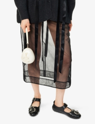 Simone Rocha Mini Hare Cross Body Bag In Multi