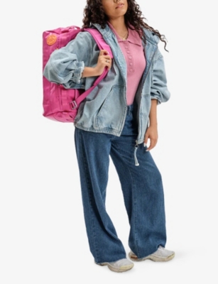 Baboon To The Moon Womens Raspberry Fizz Go-bag Mini 32l Pvc Holdall In Pink
