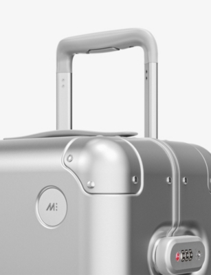 MONOS: Aluminum Carry-On Plus Four-Wheel Aluminium Cabin Suitcase 58cm