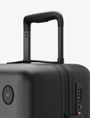 Monos Midnight Black Classic Carry-on Four-wheel Polycarbonate Cabin Suitcase 55cm