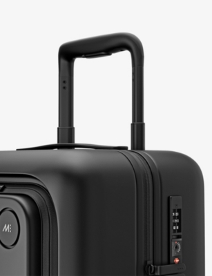 Monos Midnight Black Classic Carry-on Pro Four-wheel Polycarbonate Cabin Suitcase 55cm