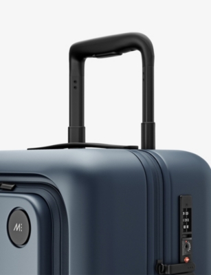 Monos Ocean Blue Classic Carry-on Pro Four-wheel Polycarbonate Cabin Suitcase 55cm