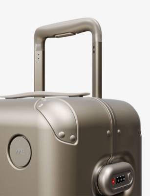 Monos Champagne Hybrid Carry-on Polycarbonate Suitcase