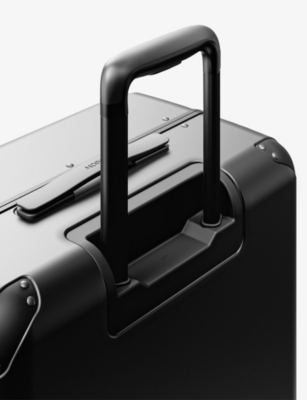 Monos Obsidian Hybrid Check-in Medium Four-wheel Polycarbonate And Aluminium Suitcase 67cm