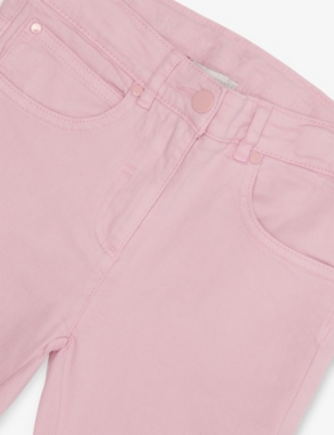 STELLA MCCARTNEY: Scalloped-Cuffs Slim-Fit Stretch-Denim Jeans 4-14 Years