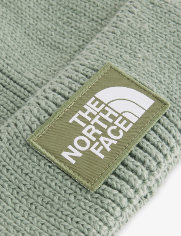 Logo Box Ribbed Stretch-Woven Beanie