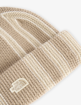 The North Face Womens Flax/linen/vintage Whit Urban Explore Knitted Beanie