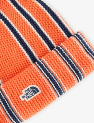 The North Face Womens Solar Flare/white Dune/ Urban Explore Knitted Beanie