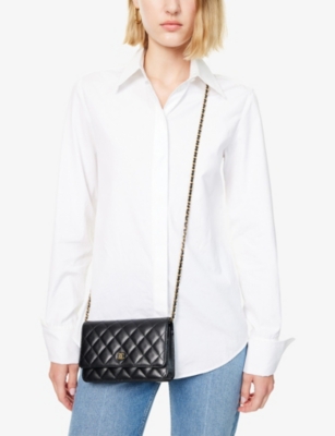 Pre-Loved Chanel CC Leather Wallet-On-Chain