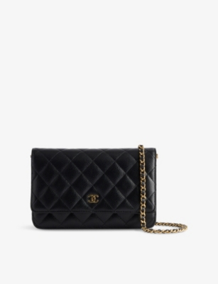 Pre-Loved Chanel CC Leather Wallet-On-Chain
