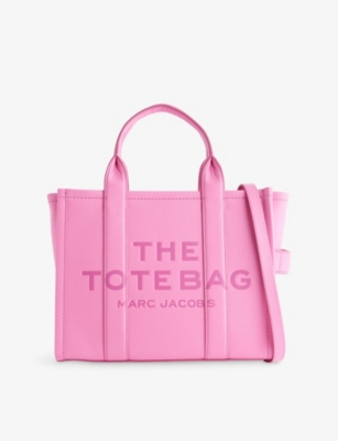Marc Jacobs Womens Bow Pink The Medium Leather Tote Bag