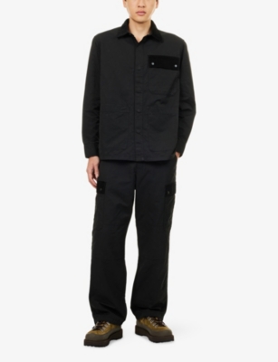 BARBOUR: Silverbay Straight-Leg Cotton-Blend Trousers