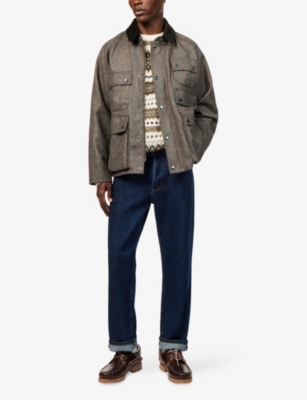BARBOUR: Editor Relaxed-Fit Wool Jacket