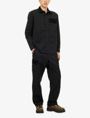 BARBOUR: Silverbay Long-Sleeve Cotton-Blend Overshirt