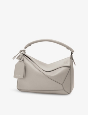 LOEWE: Puzzle Small Leather Top-Handle Bag