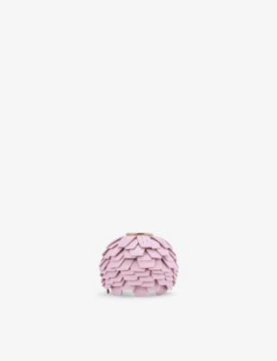 LOEWE: Flower Dice Leather and Brass Charm