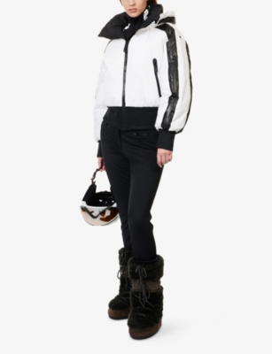 Goldbergh Womens Volare Shell-down Ski Jacket 8000 White In White