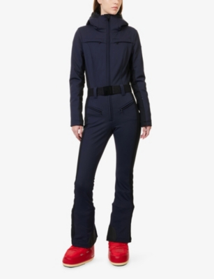 Goldbergh Womens 5635 French Blue Parry Regular-fit Softshell Ski Suit In Blue