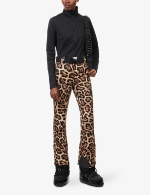 Goldbergh Womens 7250 Jaguar Minou Flared Woven Ski Trousers