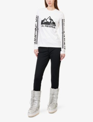 Goldbergh Womens Rosanna Long-sleeve Stretch-jersey Ski T-shirt 8000 White Xl In White