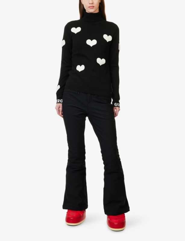 Bacio Long-Sleeve Knitted Wool-Blend Jumper