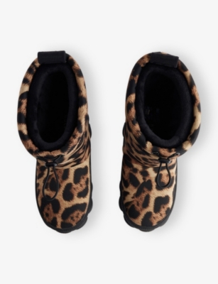 GOLDBERGH: Snowy Woven Snow Boots