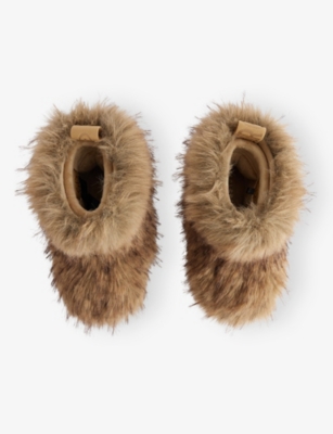 GOLDBERGH: Sofie Low Faux-Fur Snow Boots