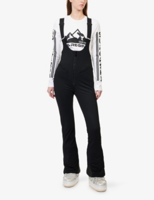 Goldbergh Womens Phoebe Softshell Ski Trousers 9000 Black In Blue