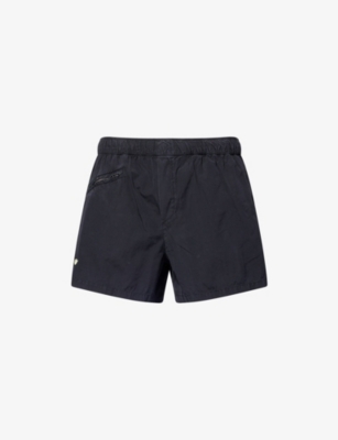 JW ANDERSON: Relaxed-Fit Graphic-Embroidery Cotton Shorts