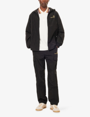 SERGIO TACCHINI: Maldini Embroidered-Logo Shell Cargo