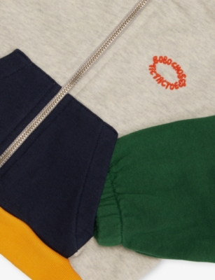 BOBO CHOSES: Tic Tac Toe Raglan-Sleeves Sweatshirt 6-24 Months