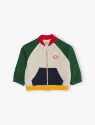 BOBO CHOSES: Tic Tac Toe Raglan-Sleeves Sweatshirt 6-24 Months