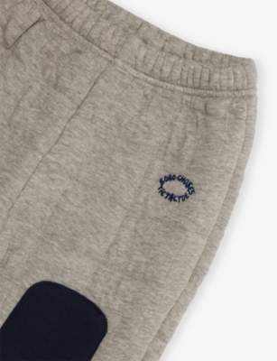 BOBO CHOSES: Quilted Patch Cotton-Blend Jogging Bottoms 6-24 Months