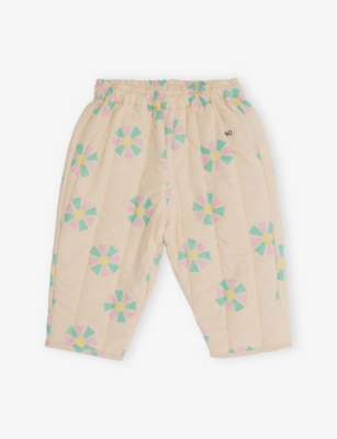 BOBO CHOSES: Kaleidoscope Quilted Cotton Trousers 6-24 Months