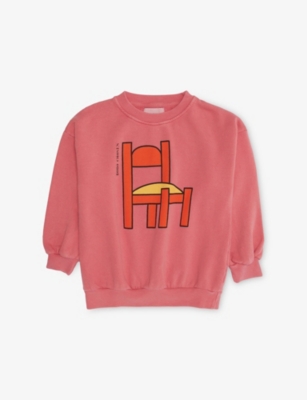 BOBO CHOSES: Chair Crewneck Cotton-Jersey Sweatshirt 2-9 Years