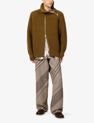 DRIES VAN NOTEN: Monty Bis Wool-Knitted Sweater