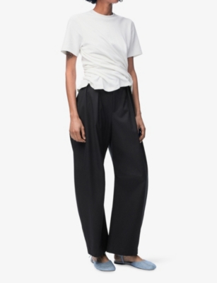 LOEWE: Twisted Short-Sleeve Cotton-Jersey T-Shirt