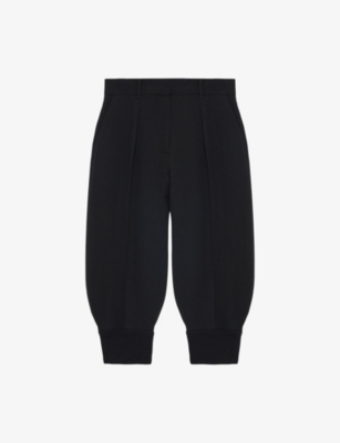 Loewe Logo-patch Longline Shorts In Black