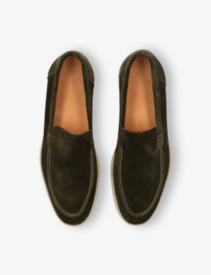 AURELIEN: Yacht Suede Loafers