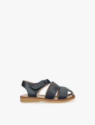 ELEPHANTITO: Kids' Anthony Leather Sandals