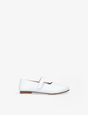 ELEPHANTITO: Kids' Aria Leather Ballet Flats