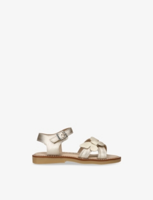 ELEPHANTITO: Kids' Butterfly Leather Sandals