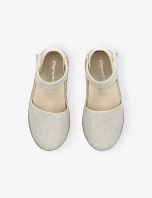 ELEPHANTITO: Kids' Classic Linen Espadrilles