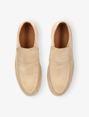 AURELIEN: Voyager City Suede Loafers