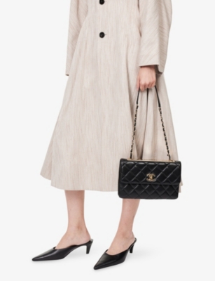 RESELFRIDGES: Pre-Loved Chanel Trendy CC Flap Leather Should Bag